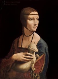 Leonardo Da Vinci - Portrait of Cecilia Gallerani (Lady with an Ermine)