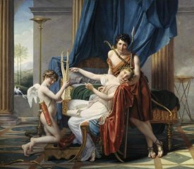 Jacques-Louis David - Sappho & Phaon