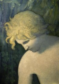 Pierre Puvis de Chavannes - The Imagination (Detail) I