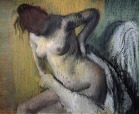 Edgar Degas - Woman Drying Herself