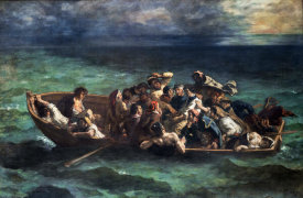 Eugene Delacroix - Don Juan's Shipwreck Naufrage de Don Juan