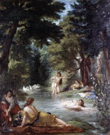 Eugene Delacroix - Turkish Women Bathing