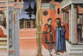 Benvenuto di Giovanni - Stories of The Virgin - Predella Detail