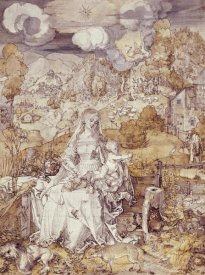 Albrecht Durer - The Virgin with Animals