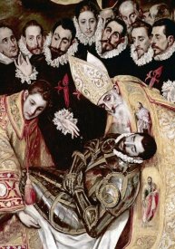 El Greco - Burial of Count Orgaz - Detail