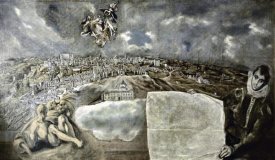 El Greco - View & Plan of Toledoca