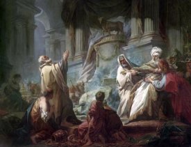 Jean Honore Fragonard - Jeroboam Sacrificing To The Idols