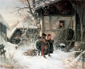 Bernhard Frohlich - Children In The Snow