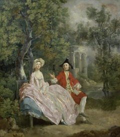 Thomas Gainsborough - Conversation In a Park