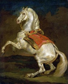 Theodore Gericault - Rearing Horse (Cheval Cabre)