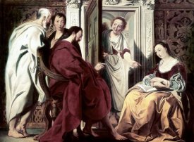 Jacob Jordaens - Jesus at The House of Mary & Martha