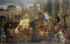 Charles Le Brun - Alexander's Entrance Into Babylon
