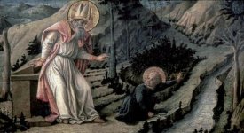 Filippo Lippi - Vision of Saint Augustine
