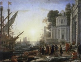Claude Lorrain - Arrival of Cleopatra