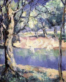 Kazimir Malevich - River In The Forest