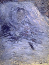 Claude Monet - Camille Monet on her Deathbed