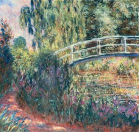 Claude Monet - Le pont japonais: bassin aux nymphéas
