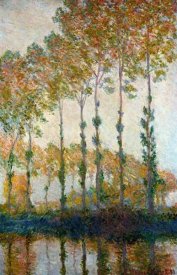 Claude Monet - Poplars on the River Epte in Autumn, 1891