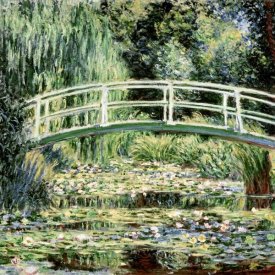 Claude Monet - Les nympheas blancs (The White Waterlilies)
