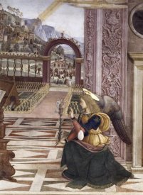 Bernardino Pinturicchio - Annunciation (Detail)