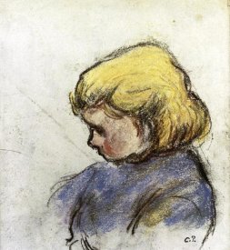 Camille Pissarro - Portrait of Ludovico-Rodo-Pissaro C.