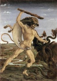 Piero del Pollaiolo - Hercules and The Lernaean Hydra