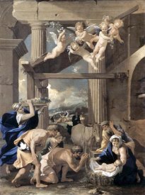 Nicolas Poussin - Adoration of The Shepherds