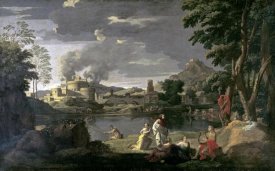 Nicolas Poussin - Orpheus and Eurydice