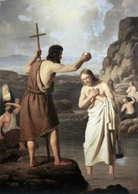 Johan Peter Raadsig - Baptism of Jesus