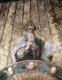 Raphael - La Disputa - Detail (The Creator)