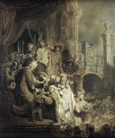 Rembrandt Van Rijn - Christ Presented To The People