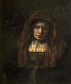 Rembrandt Van Rijn - Portrait of An Old Woman