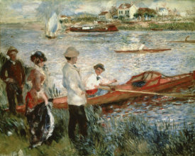 Pierre-Auguste Renoir - Oarsmen at Chatou