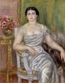 Pierre-Auguste Renoir - Portrait of the Poetess Alice Valliere