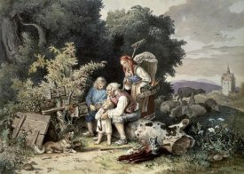 Ludwig Richter - Shepherd's Family