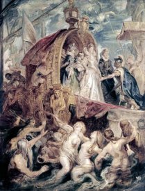 Peter Paul Rubens - Marie De Medici Arrives In Marseilles