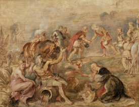 Peter Paul Rubens - Meeting of The Two Ferdinands