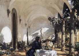 John Singer Sargent - Breakfast in the Loggia