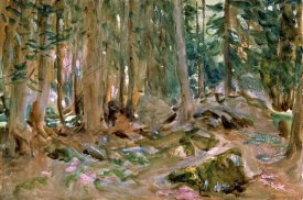 John Singer Sargent - Pine Forest