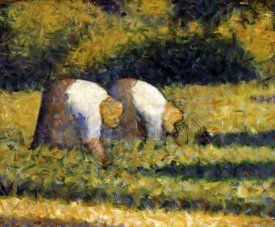 Georges Seurat - Farm Women at Work