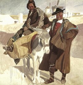 Joaquin Sorolla y Bastida - Typical Men of La Mancha