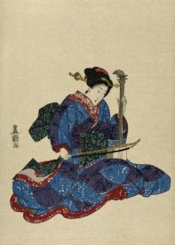 Utagawa Toyokuni - Shamisen I