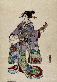 Utagawa Toyokuni - Shamisen II