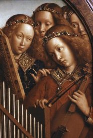 Jan Van Eyck - Singing Angels - Ghent Altarpiece