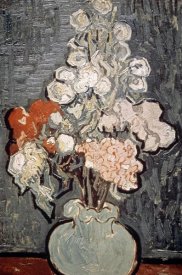 Vincent Van Gogh - Still Life: Vase With Rose-Mallows