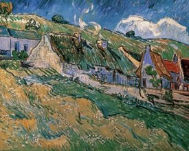 Vincent Van Gogh - Thatched Cottages