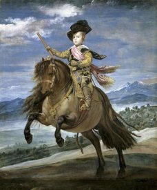 Diego Velazquez - Prince Carlos Balthasar On Horseback