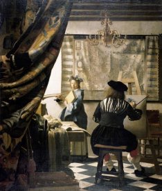 Johannes Vermeer - The Artist's Studio