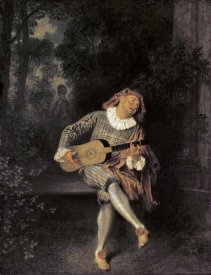 Jean-Antoine Watteau - Mezzetin