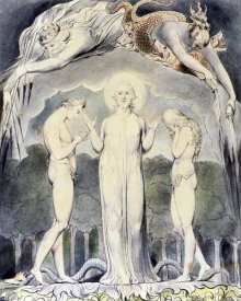 William Blake - The Judgment of Adam and Eve